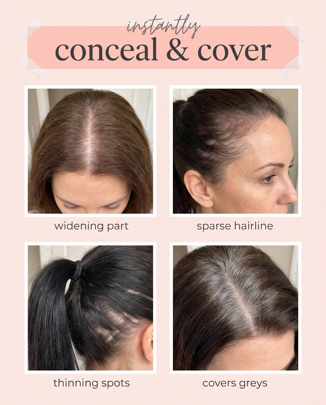 Root, Gray & Thinning Hair Concealer