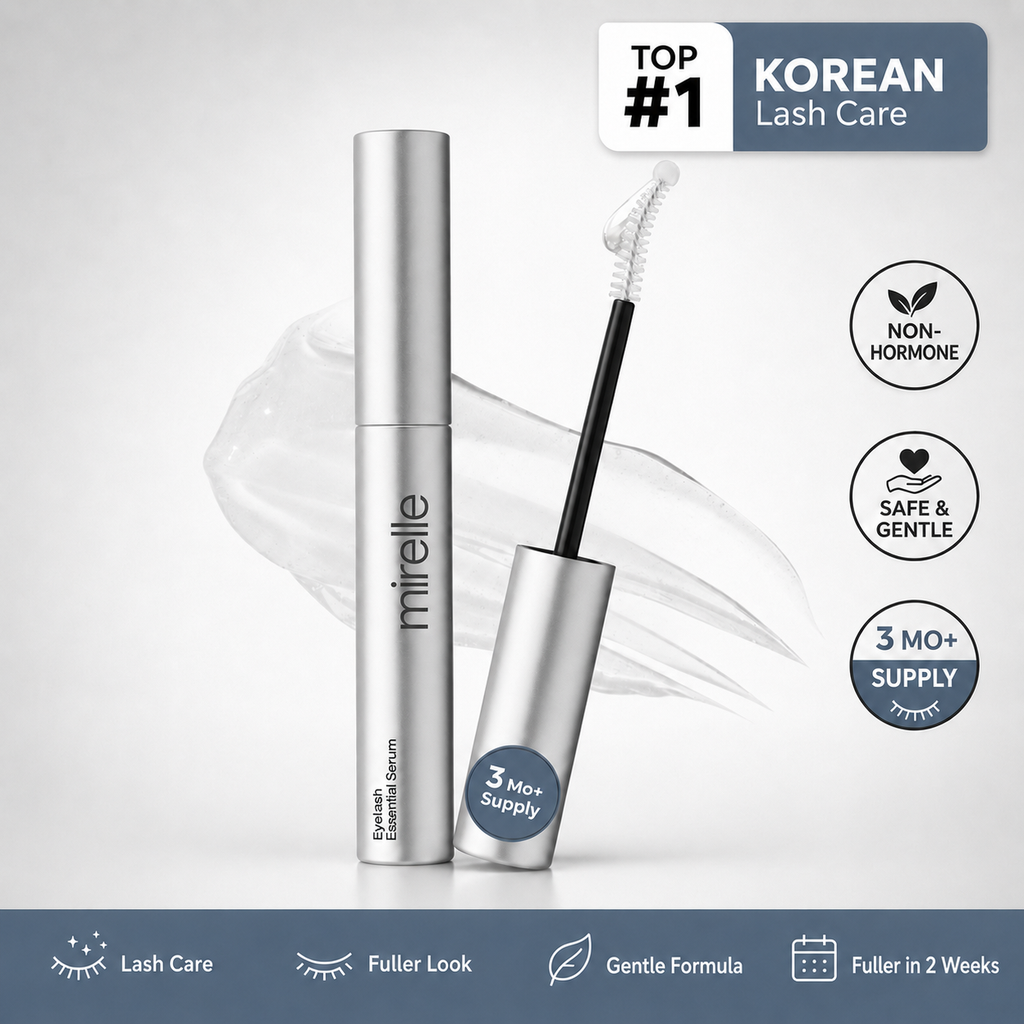 Mirelle™ Korean Eyelash Growth Serum -  Thicker Lashes in 2 Weeks