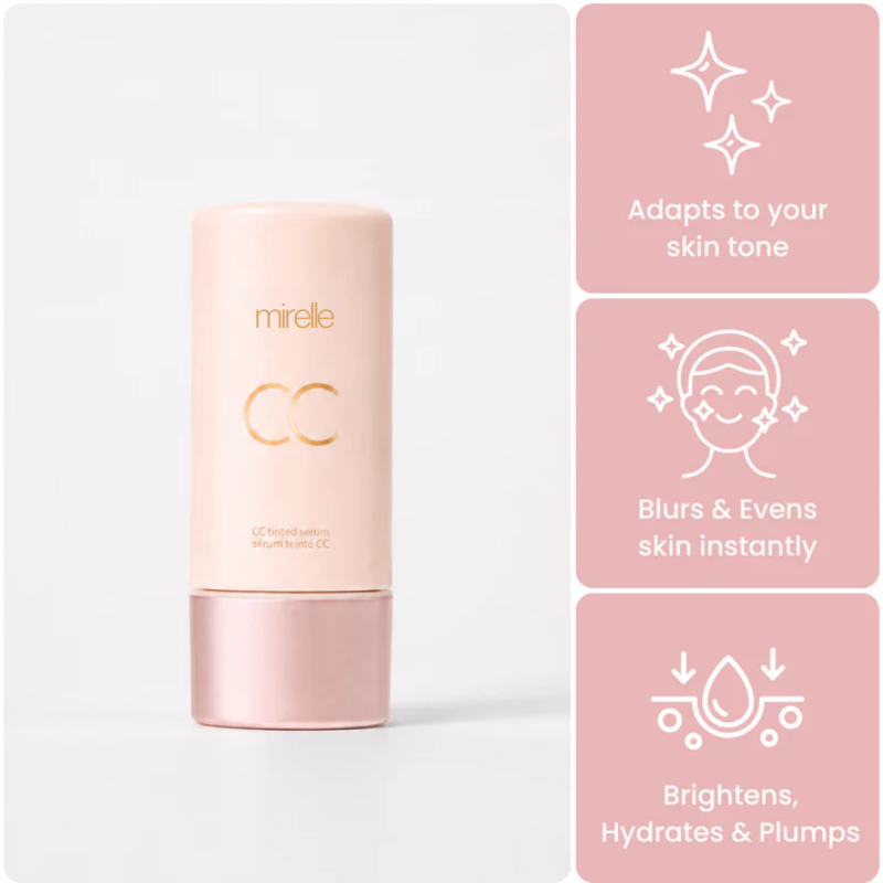 CC color-correcting tinted serum