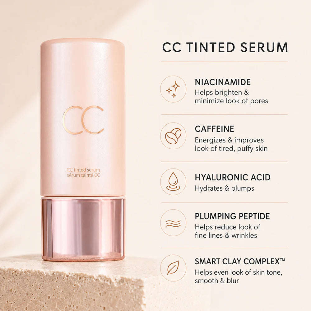 CC color-correcting tinted serum