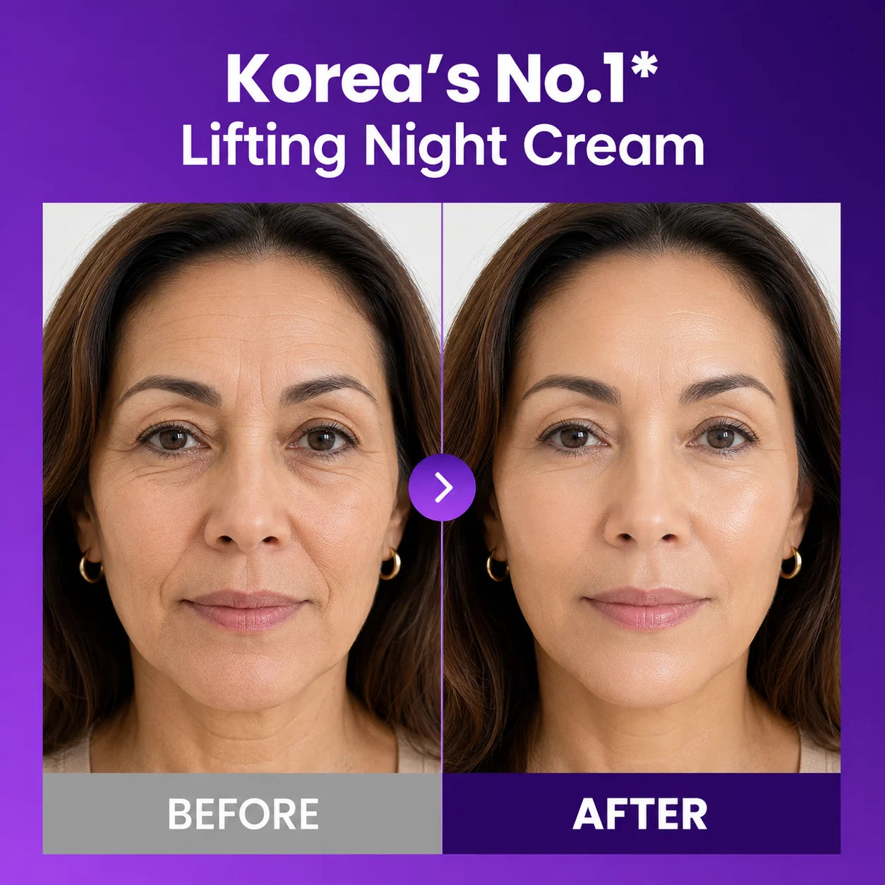 3D Lifting Cream | Korean Peptide Face & Neck Moisturizer